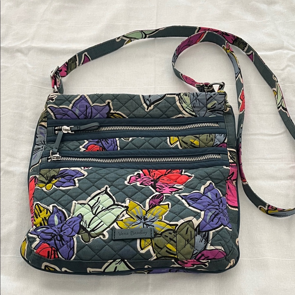 Vera Bradley Women's Crossbody Bag - Floral Multicolor